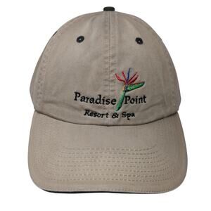 Paradise Point Resort & Spa Slideback Hat Brown One Size Fahrenheit